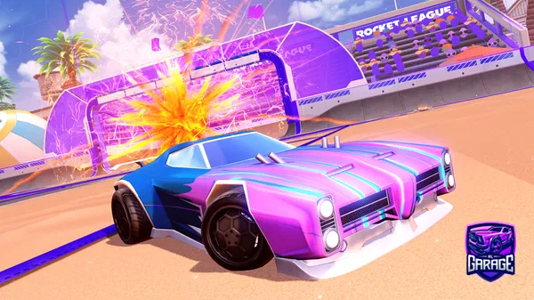 A Rocket League car design from NORVEGIAOST4