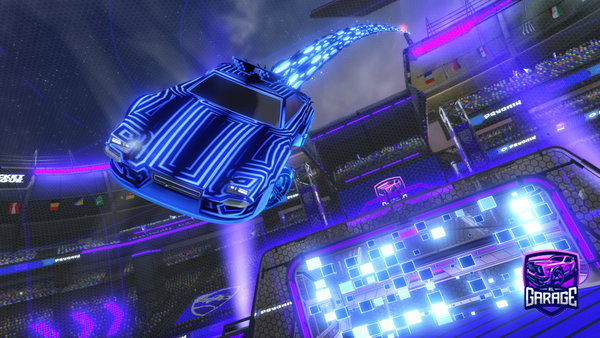 A Rocket League car design from xLOSTSHADOWx658