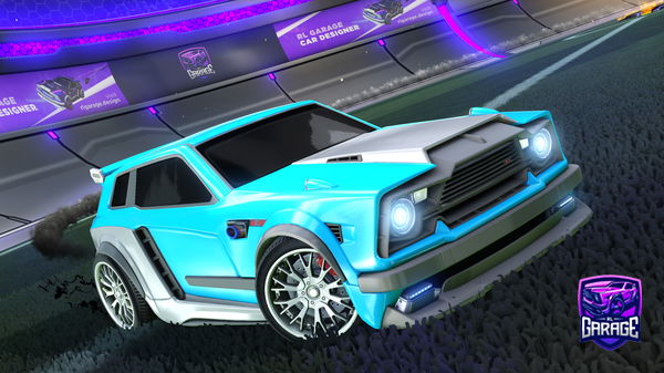A Rocket League car design from Snipz6