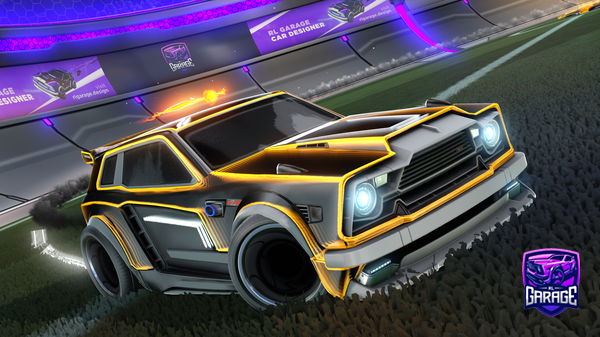 A Rocket League car design from Srisuroz