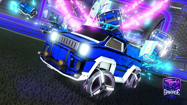 A Rocket League car design from MinoruTsubasa