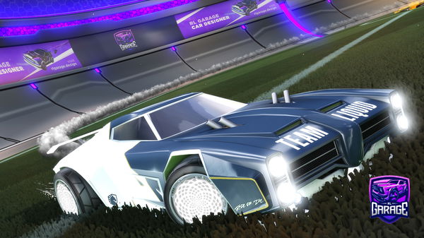 A Rocket League car design from KomischeKatze