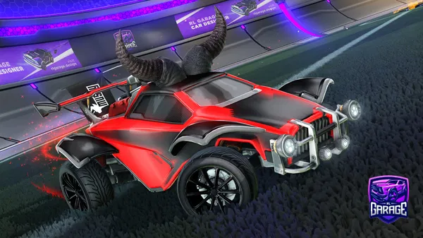 A Rocket League car design from Sharkie-Boy