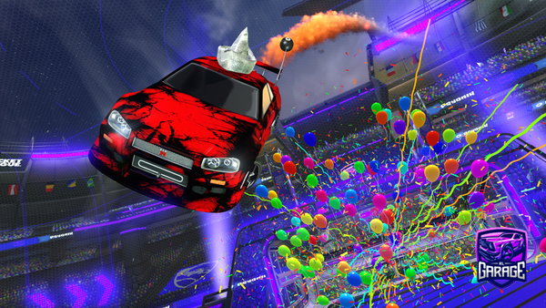 A Rocket League car design from Truelife_199