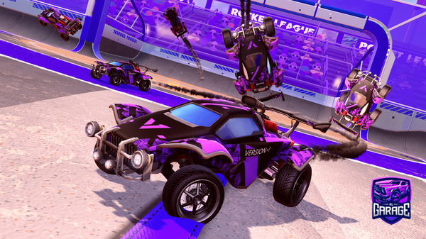 A Rocket League car design from Bmgprofu