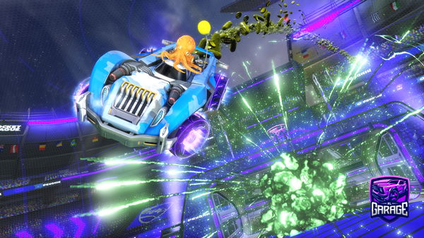 A Rocket League car design from _phantom27