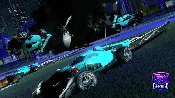 A Rocket League car design from Volt1c_fr