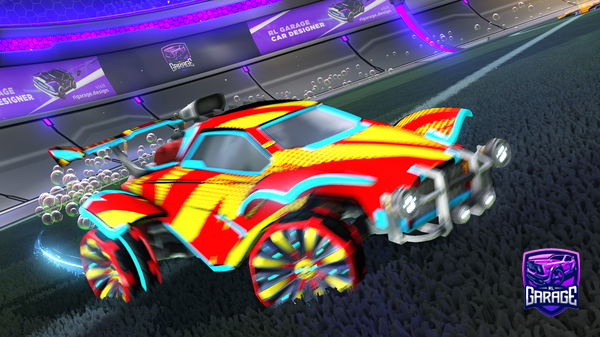 A Rocket League car design from CrippahBobThaKnob