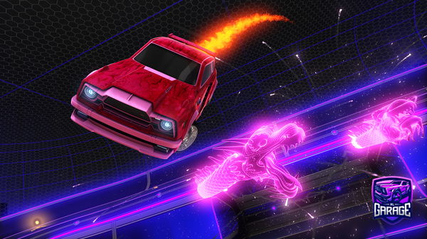 A Rocket League car design from 7ESTYY