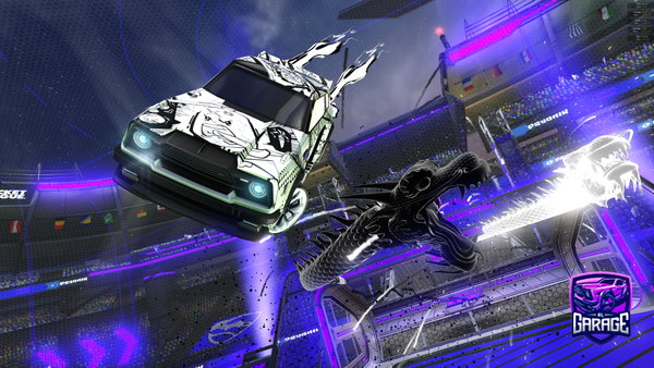 A Rocket League car design from Blerpsdino