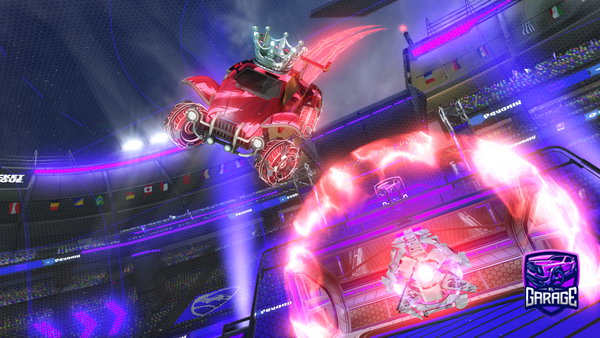 A Rocket League car design from 18ovillette
