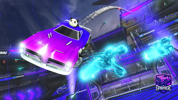 A Rocket League car design from Ballinpanda43