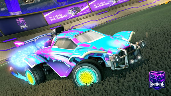 A Rocket League car design from TheMoistPlatypus