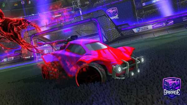 A Rocket League car design from ExoT_