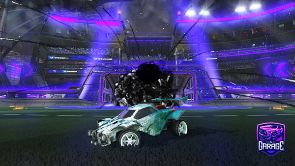A Rocket League car design from XxoctaneboexX
