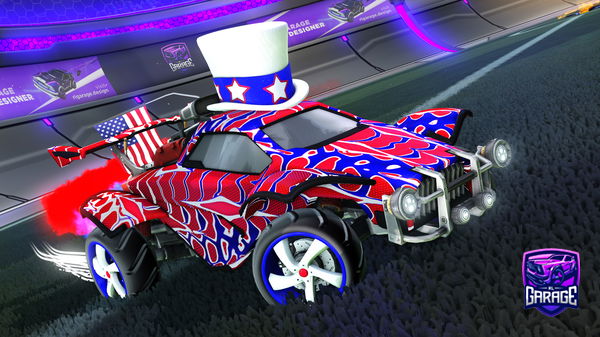 A Rocket League car design from SuperMommy