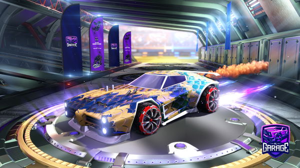 A Rocket League car design from Shooteo2313