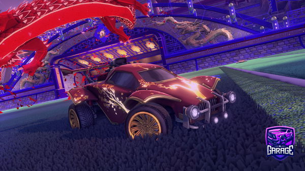 A Rocket League car design from Artichaut