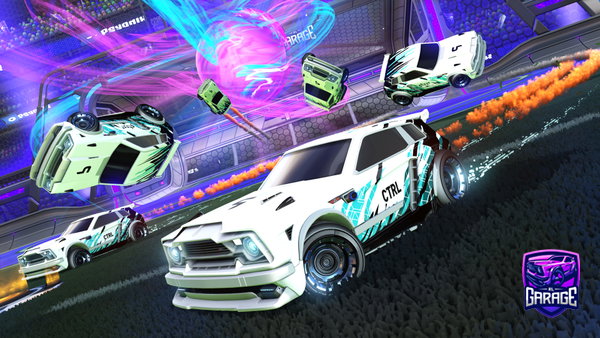 A Rocket League car design from AtrainNavy04