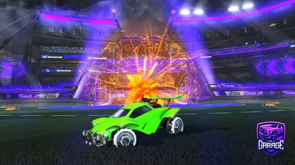 A Rocket League car design from Chxppyz