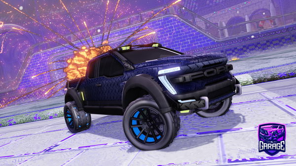 A Rocket League car design from Matgames1112