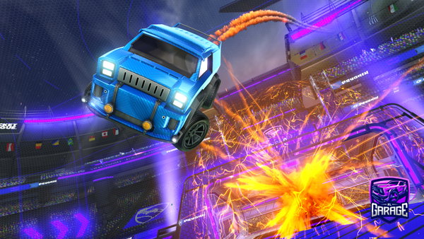 A Rocket League car design from valentn