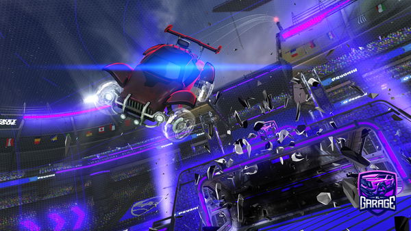 A Rocket League car design from Mimihime