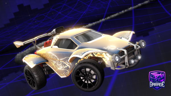 A Rocket League car design from DUCKTO14
