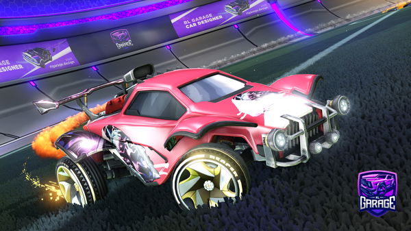 A Rocket League car design from SusPotion2