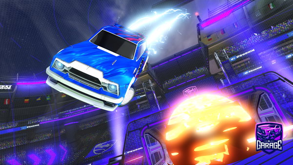 A Rocket League car design from cptsasuke
