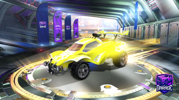 A Rocket League car design from ONION_LIKES_PAINT