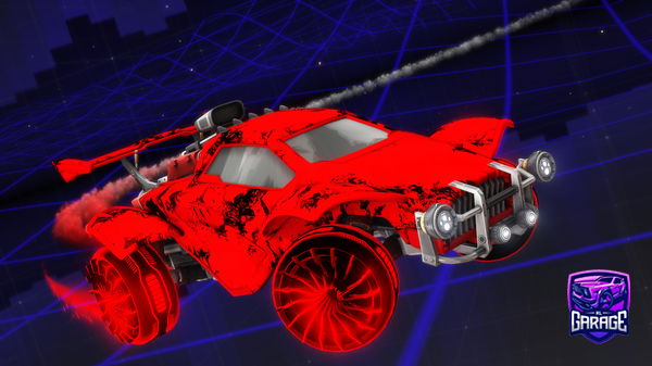 A Rocket League car design from Canosity