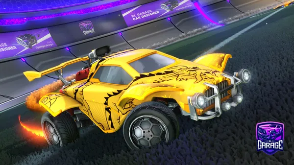 A Rocket League car design from Syzygy8013