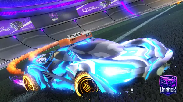 A Rocket League car design from Shooteo2313