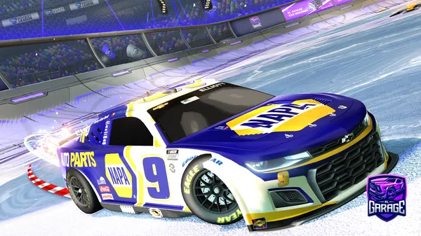 A Rocket League car design from JazzyPow