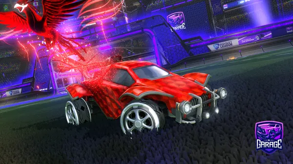 A Rocket League car design from Zestydawn