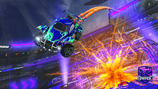 A Rocket League car design from TRIT_EX