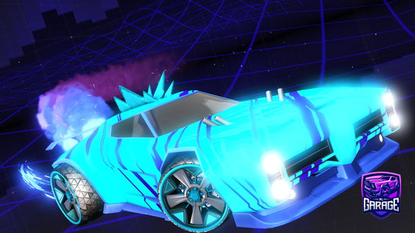 A Rocket League car design from Loddi