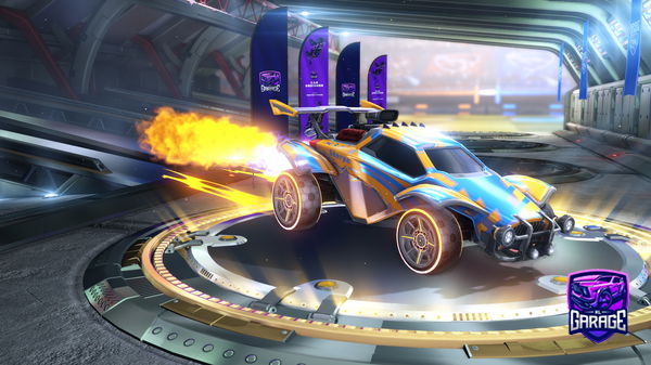 A Rocket League car design from satt-up