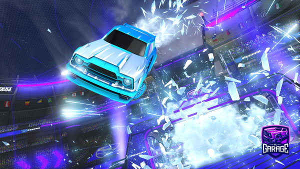 A Rocket League car design from agentfox