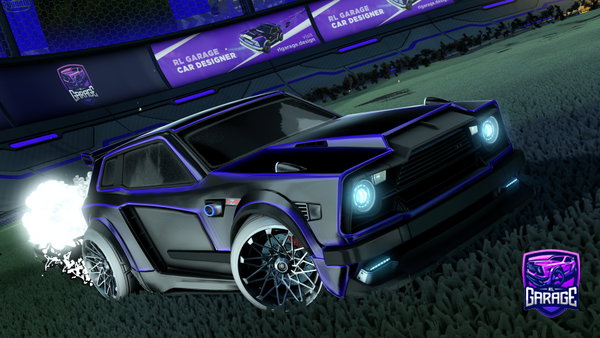 A Rocket League car design from MeatSlap33