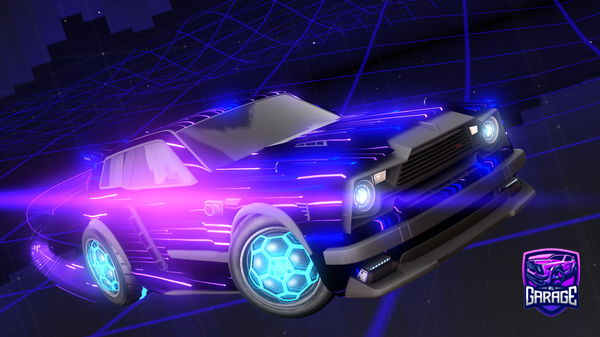 A Rocket League car design from washed_ghostt