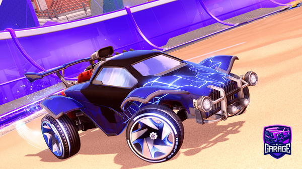 A Rocket League car design from Saiyzen999
