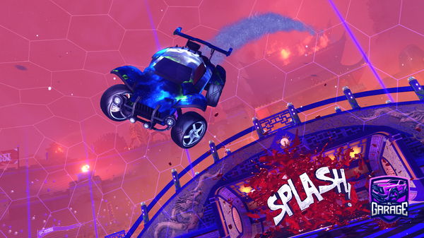 A Rocket League car design from foster420