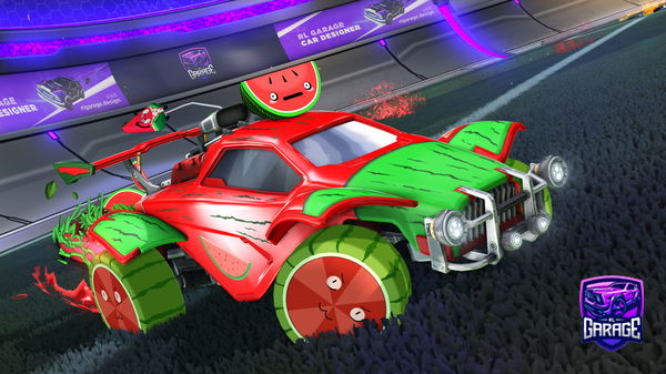 A Rocket League car design from SLOTHsLORD12345