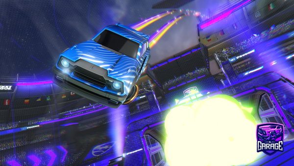 A Rocket League car design from Adandrewboi