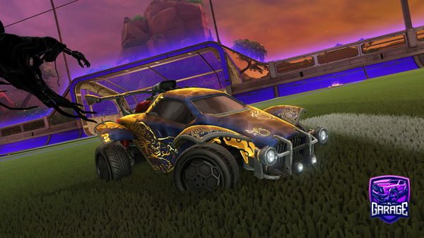 A Rocket League car design from mohdrx6_