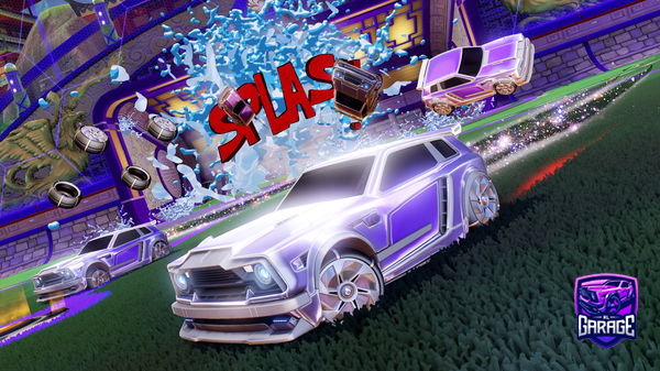 A Rocket League car design from Zoroark18