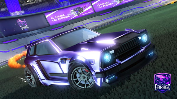 A Rocket League car design from hassngym