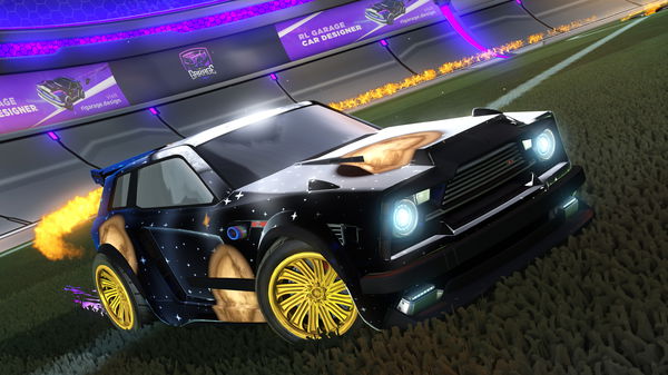 A Rocket League car design from rafaellxx06